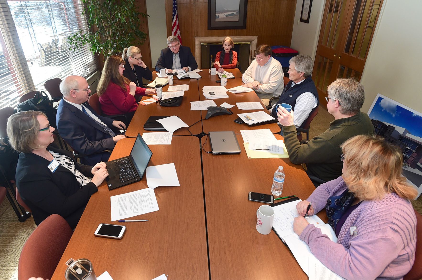 Science building meeting